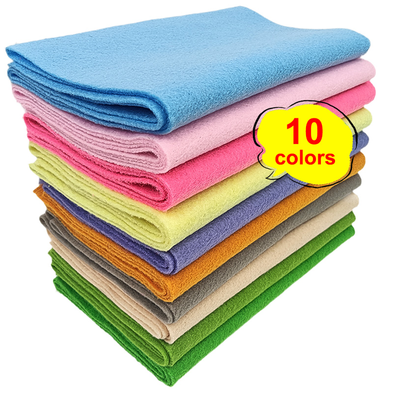 Textile And Sewing Materials - 10 pièces de feuilles de tissu