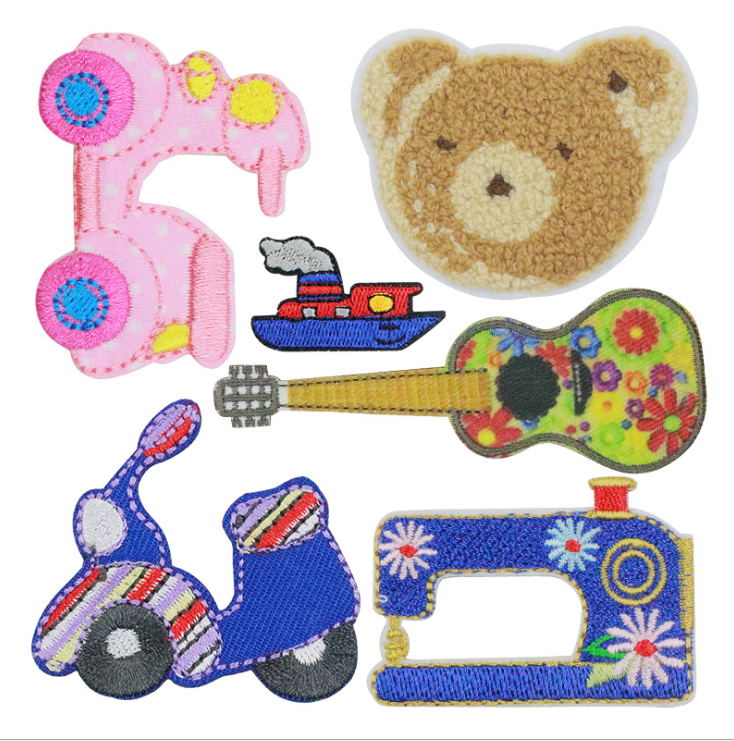 Sewing Id - Patch Brodé à Repasser pour Vêtements,
