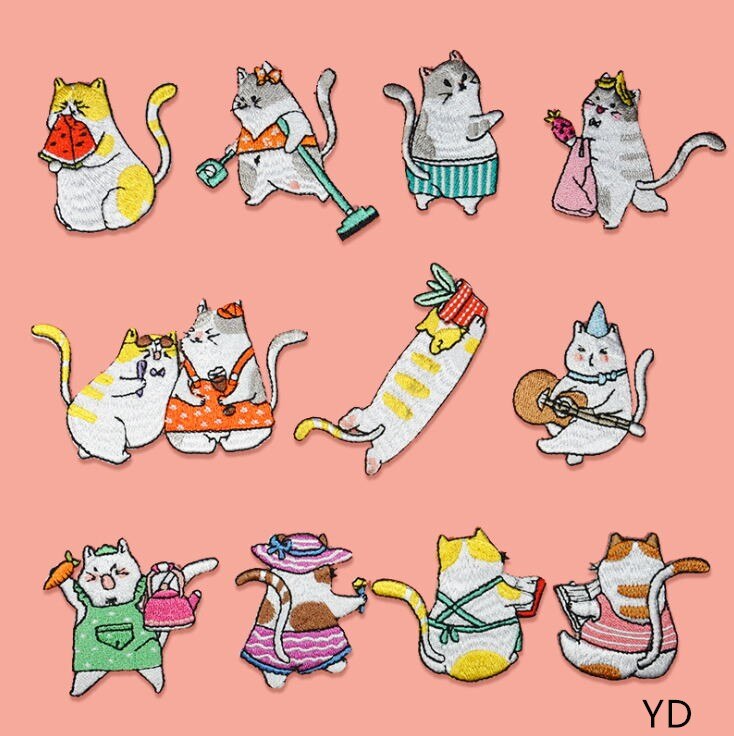 Sewing Id - Nouveauté 10 pièces Animal brodé Patch