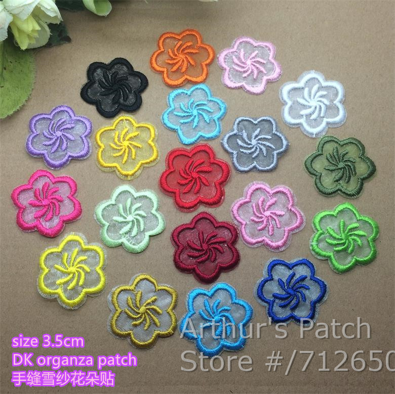 Nouveauté 10 pièces fleur brod - Sewing Id avis et prix