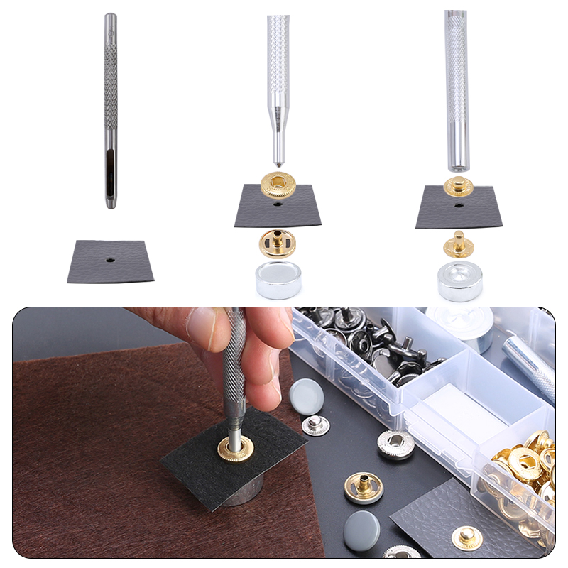 Boutons à pression en cuir, at - Button Hole Cutter avis et prix