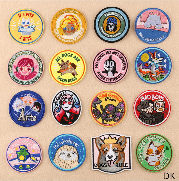 Patch Brodé Rond à Repasser su - Sewing Id avis et prix